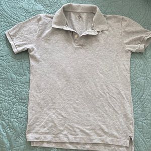 Gap Men’s Modern Pique Polo - Heathered Grey